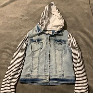 Jean Jacket with Hood